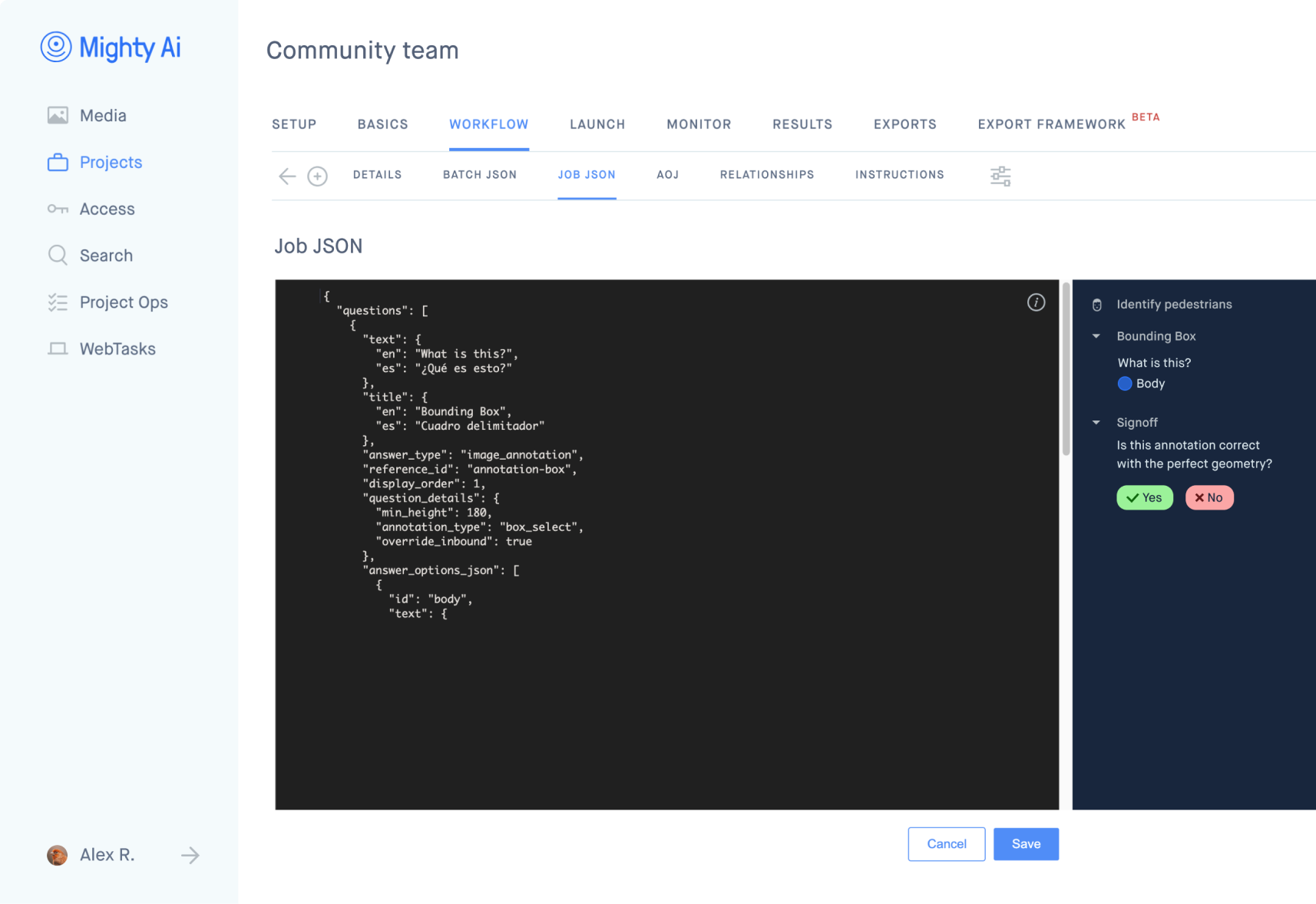 Mighty AI Editor